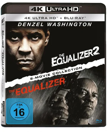 The Equalizer 1 + 2 Movie Set 4K Ultra HD Blu-ray Disc