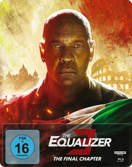 The Equalizer Final Chapter Steelbook Cover A Ultra HD Blu-ray Disc