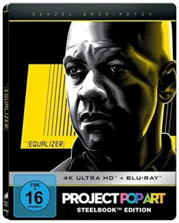 The Equalizer 4K Steelbook UHD Blu-ray Disc
