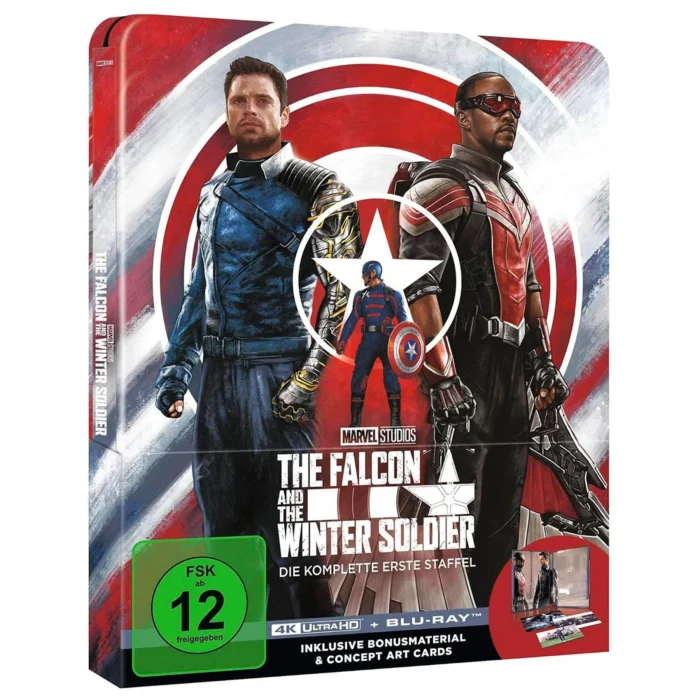 The Falcon and the Winter Soldier – 4K Steelbook (UHD + Blu-ray Disc)