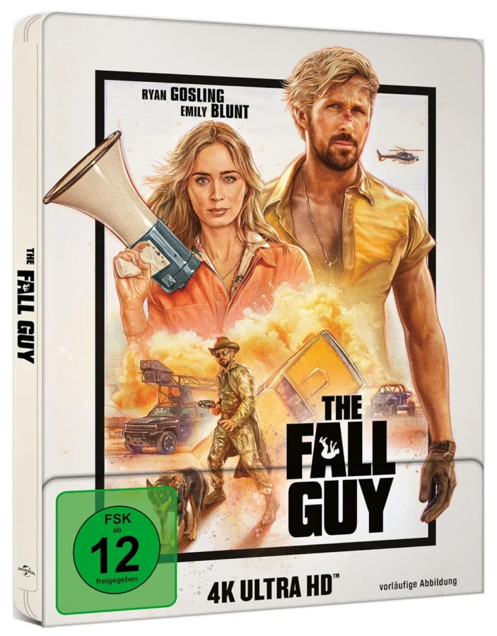 The Fall Guy 4K Steelbook UHD Blu-ray Disc