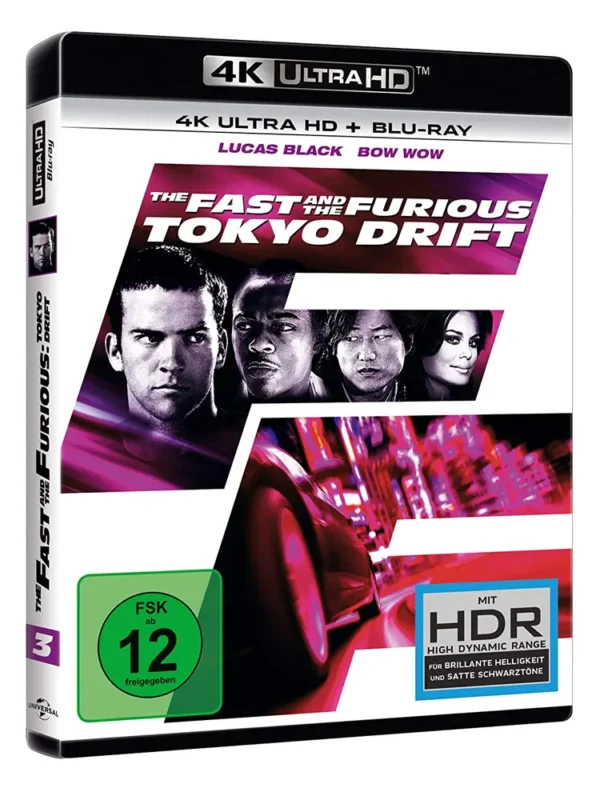 The Fast and the Furious: Tokyo Drift – 4K Blu-ray (UHD + Blu-ray Disc)