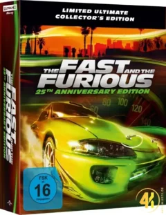 The Fast and the Furious (Ultimate 25th Anniversary Edition) – 4K Steelbook (UHD + Blu-ray Disc)