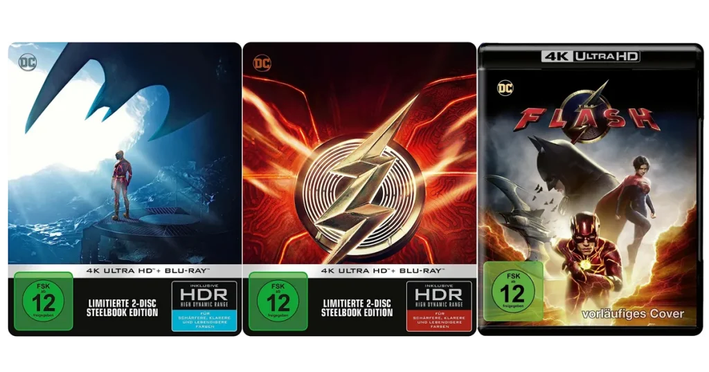 The Flash 4K Editionen Übersicht