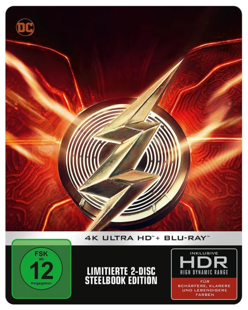 The Flash (Funko Pop Edition) – 4K Steelbook (UHD + Blu-ray Disc)