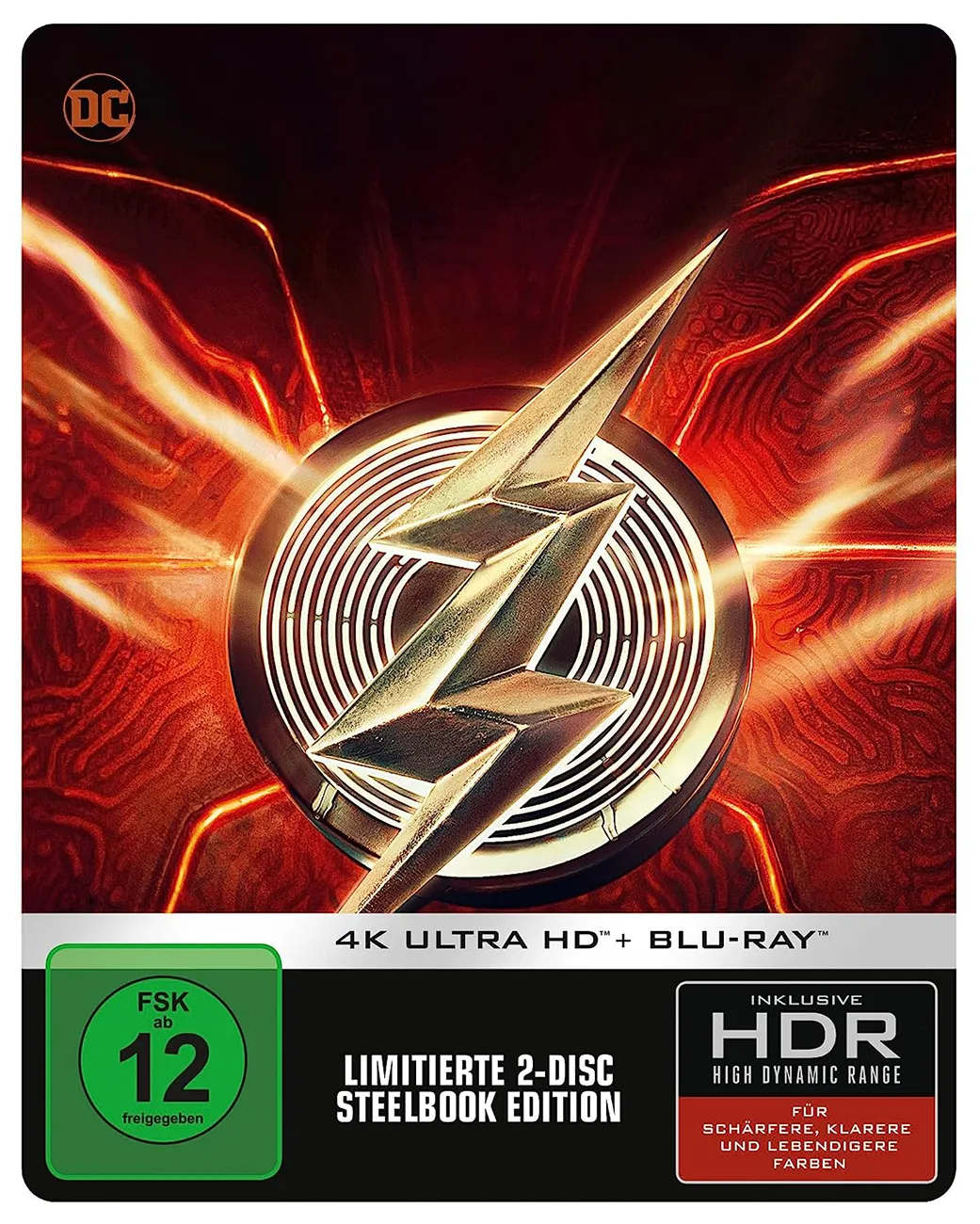 The Flash (Funko Pop Edition) – 4K Steelbook (UHD + Blu-ray Disc)