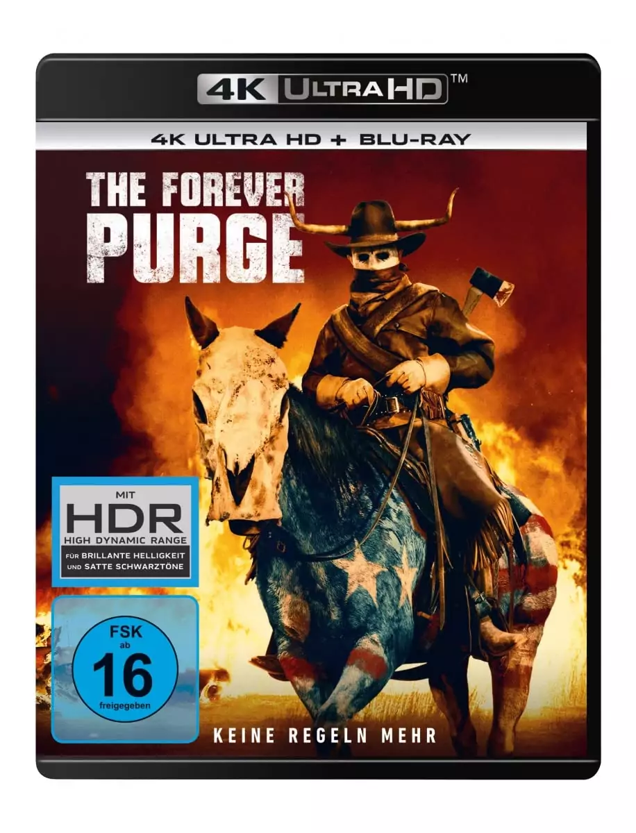 The Forever Purge – 4K Blu-ray (UHD + Blu-ray Disc)