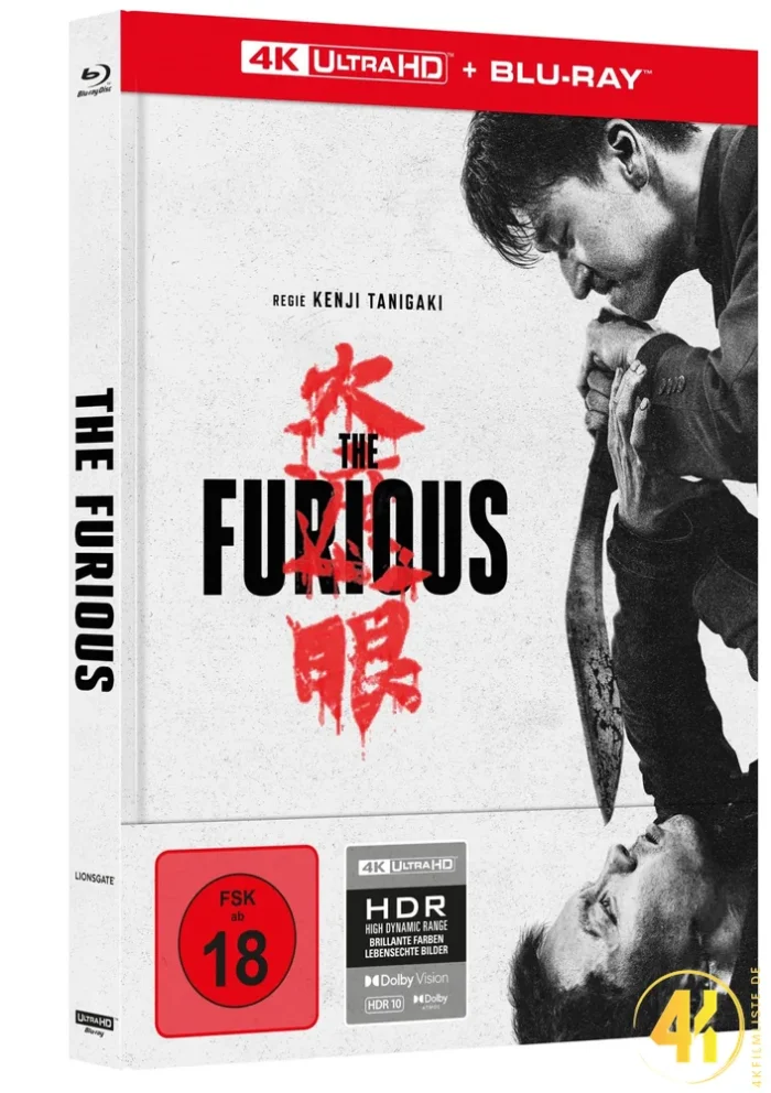 The Furious (Cover A) – 4K Mediabook (UHD + Blu-ray Disc)