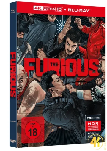 The Furious (Cover B) – 4K Mediabook (UHD + Blu-ray Disc)