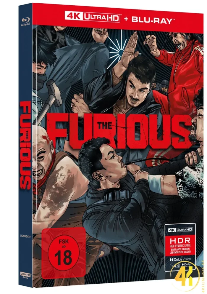The Furious (Cover B) – 4K Mediabook (UHD + Blu-ray Disc)