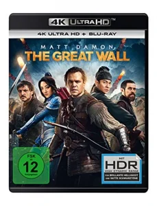 The Great Wall 4K Blu-ray UHD Blu-ray Disc