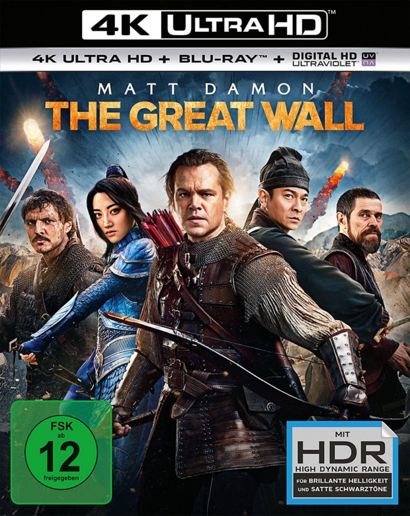 The Great Wall - 4K Blu-ray (UHD Blu-ray Disc) Disc