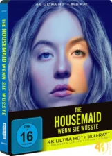 The Housemaid 4K Steelbook Ultra HD Blu-ray Disc