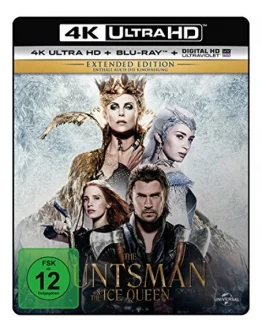 The Huntsman The Ice Queen Extended Edition 4K Blu-ray UHD Blu-ray Disc