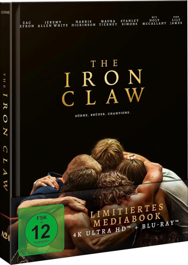 The Iron Claw – 4K Mediabook (UHD + Blu-ray Disc)