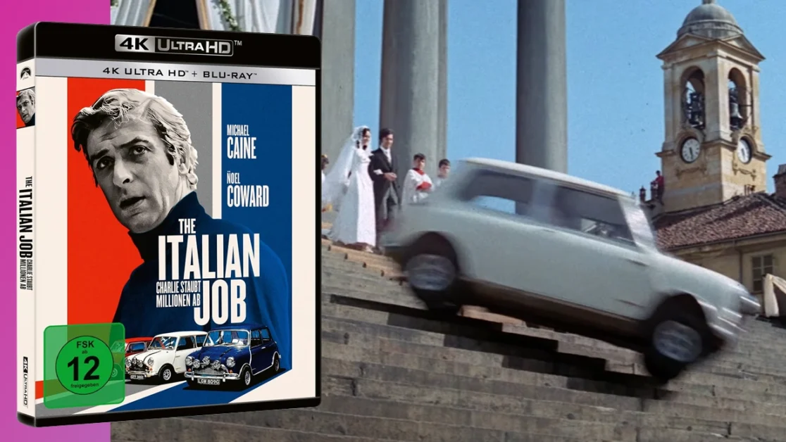 Italian Job: Filmklassiker auf Ultra HD Blu-ray jetzt europaweit