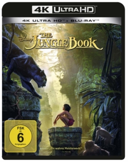 The Jungle Book 4K Ultra HD Blu-ray Disc Frontcover