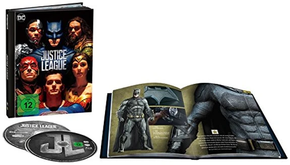 The Justice League 4K Digibook UHD Blu-ray Disc