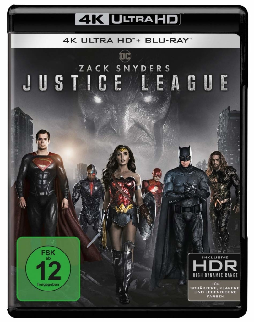The Justice League - Snyder Cut 4K (4K Ultra HD Blu-ray Disc)