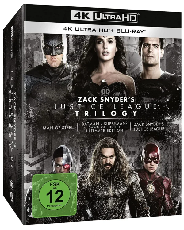 The Justice League Trilogie – 4K Blu-ray (Ultimate Collector’s Edition) (UHD + Blu-ray Disc)