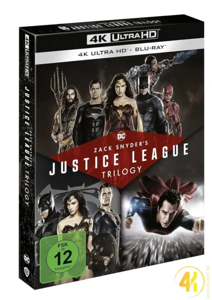 The Justice League Trilogie IMAX 4K Blu-ray Ultra HD Blu-ray Disc
