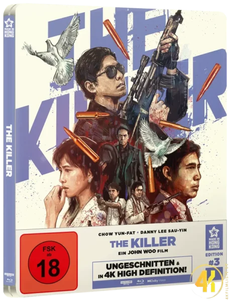 The Killer 4K Steelbook Ultra HD Blu-ray Disc