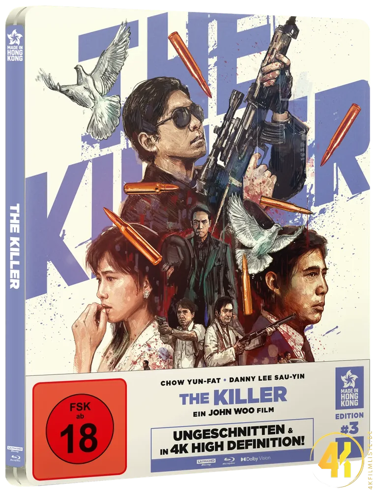 The Killer 4K Steelbook Ultra HD Blu-ray Disc