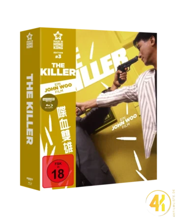The Killer (Collector’s Edition) – 4K Steelbook (UHD + Blu-ray Disc + 2x Bonus Blu-ray)