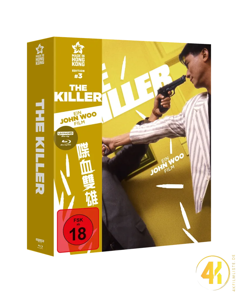 The Killer Collectors Edition 4K Steelbook Ultra HD Blu-ray Disc