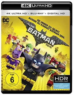 The LEGO Batman Movie 4K Blu-ray UHD Blu-ray Disc