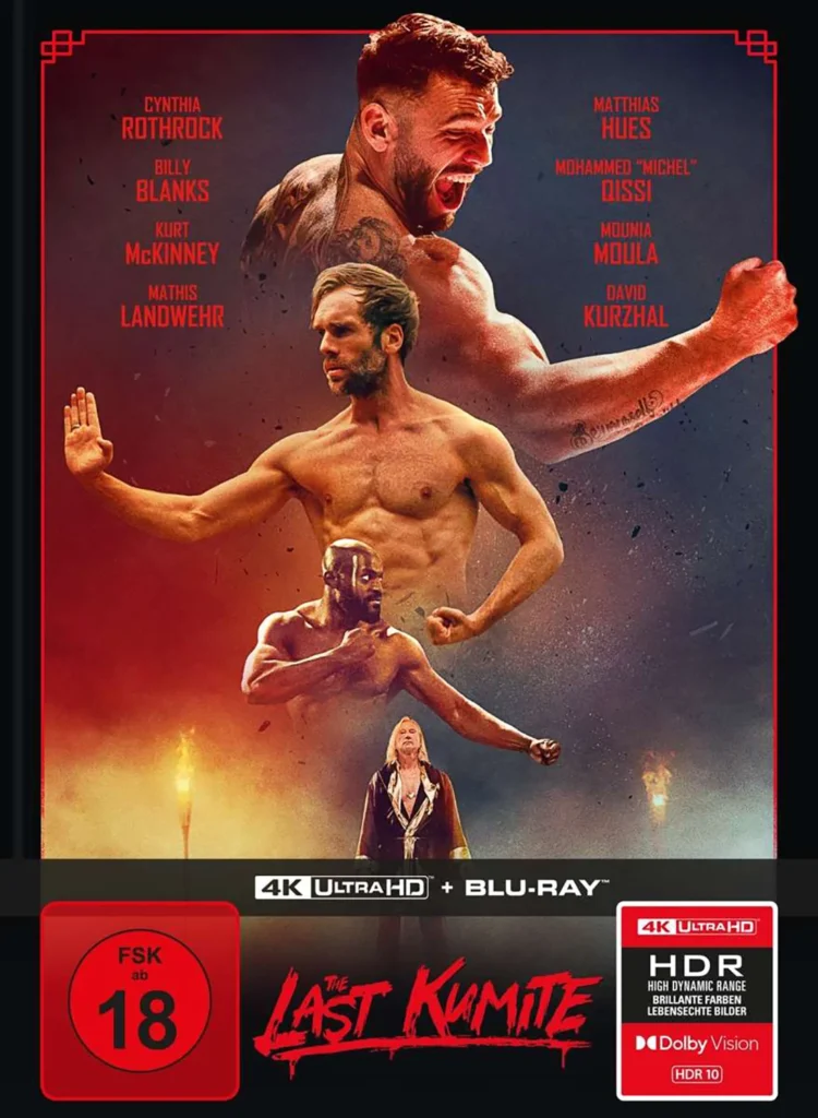 The Last Kumite 4K Mediabook UHD Blu-ray Disc