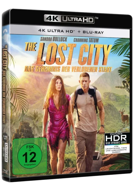 The Lost City – 4K Blu-ray (UHD + Blu-ray Disc)