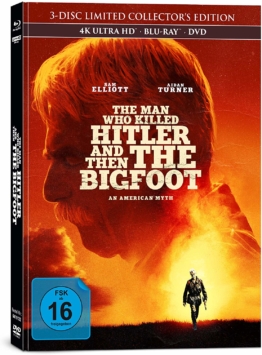 Front Mediabook zu The Man Who Killed Hitler and Then The Bigfoot 4k