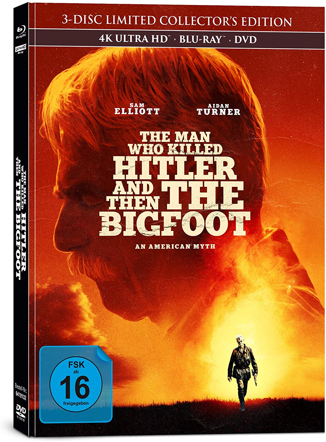 The Man Who Killed Hitler and Then The Bigfoot – 4K Mediabook (UHD + Blu-ray Disc)