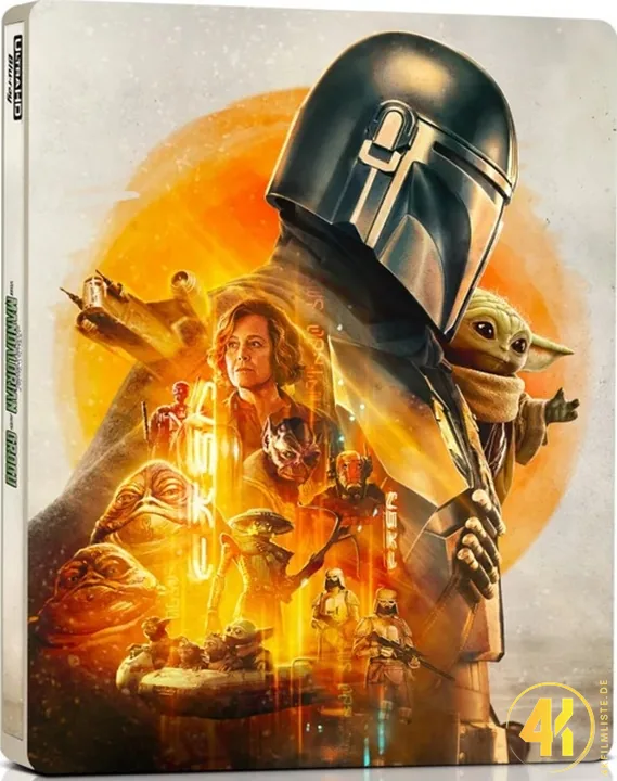 The Mandalorian and Grogu 4K Steelbook Ultra HD Blu-ray Disc