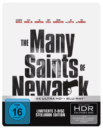 The Many Saints of Newark - 4K Steelbook (Frontansicht)