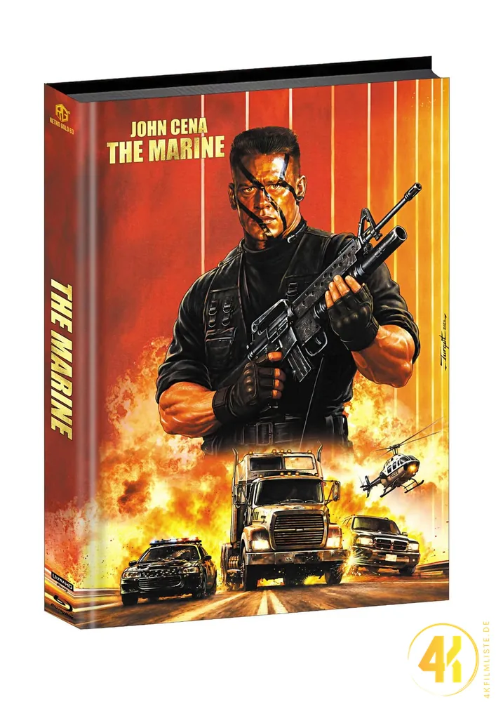 The Marine 4K Mediabook Cover C Ultra HD Blu-ray Disc