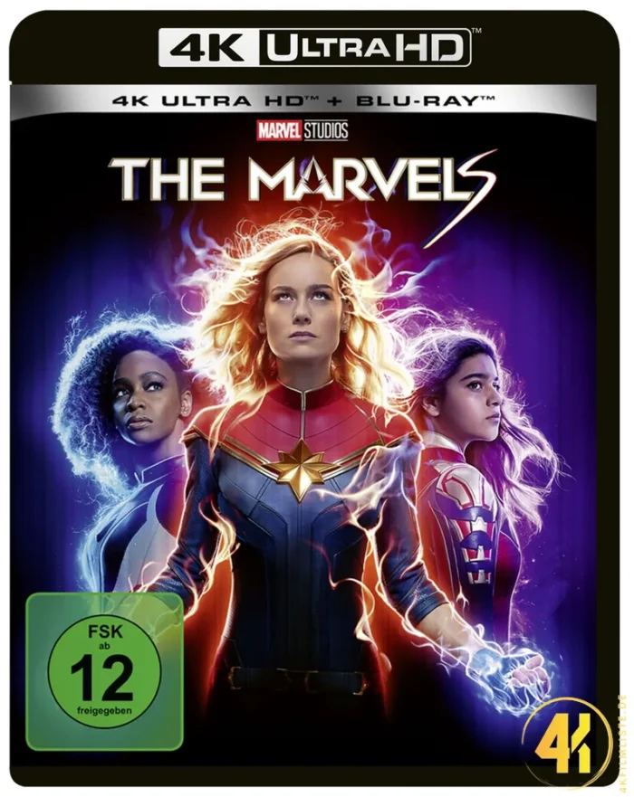 The Marvels – 4K Blu-ray (UHD + Blu-ray Disc)