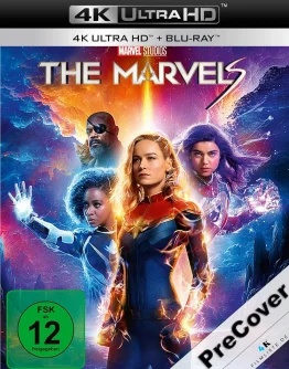 The Marvels PreCover 4K Ultra HD Blu-ray