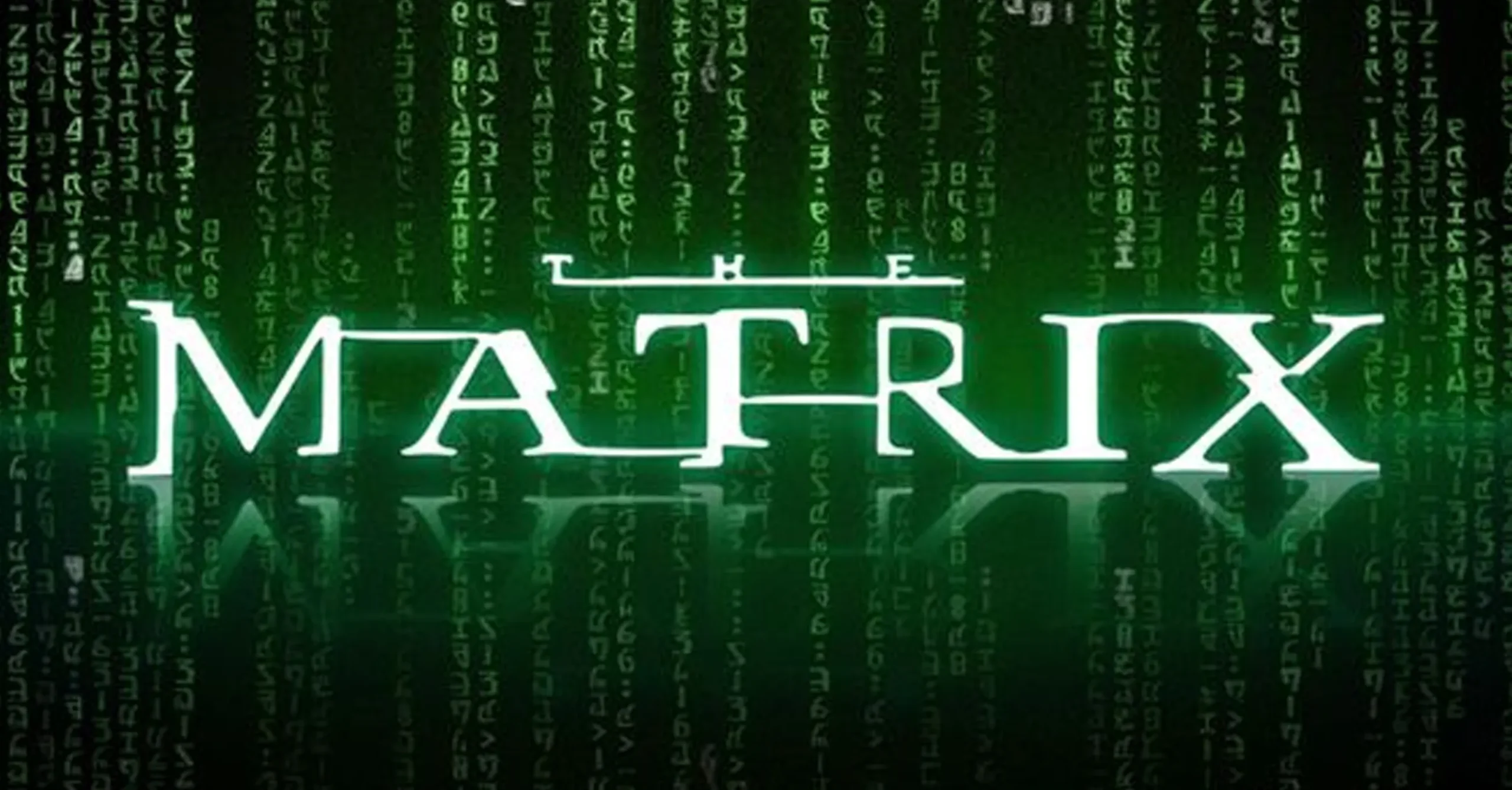 The Matrix Logo in webp