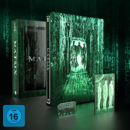 Matrix Titans of Cult 4K Steelbook mit Pin und Magnet (3-Disc-Set) (Ansicht mit Pappschuber)