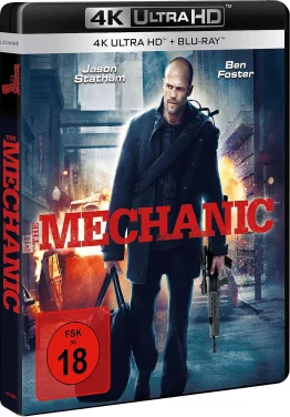 The Mechanic Ultra HD Blu-ray Disc mit Jason Statham