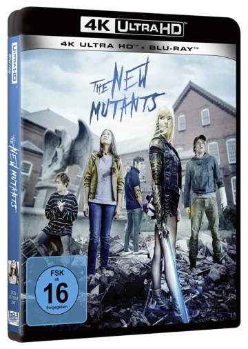 The New Mutants 4K UHD Blu-ray Disc Cover (Deutschland; FSK)