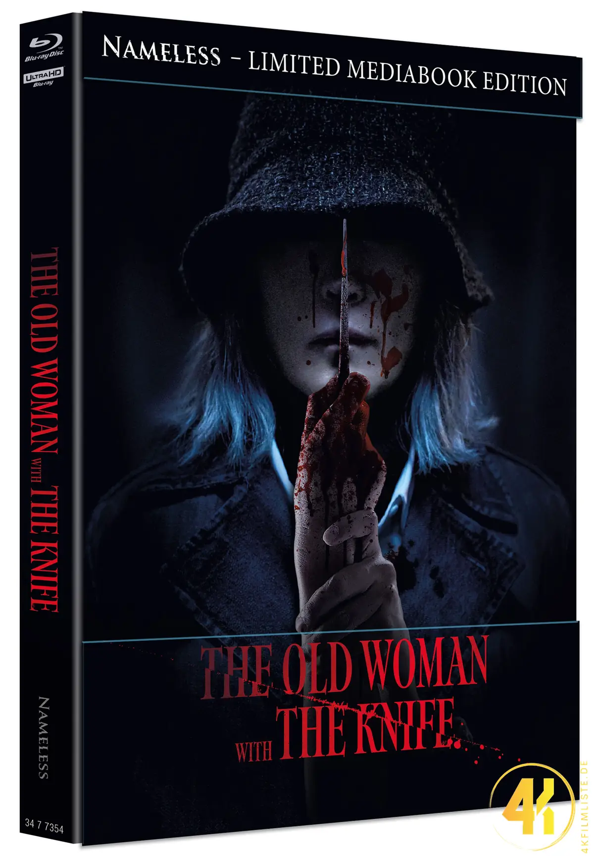 The Old Woman with the Knife (Cover A) – 4K Mediabook (UHD + Blu-ray Disc)
