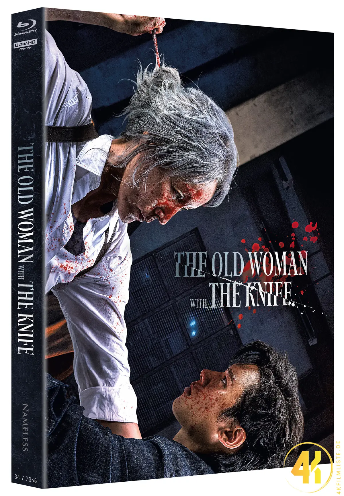 The Old Woman with the Knife (Cover B) – 4K Mediabook (UHD + Blu-ray Disc)