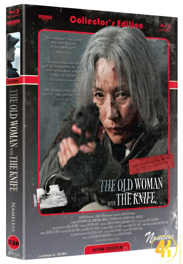 The Old Woman with the Knife (Cover C) – 4K Mediabook (UHD + Blu-ray Disc)