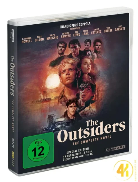 The Outsiders 4K Blu-ray Special Edition Ultra HD Blu-ray Disc