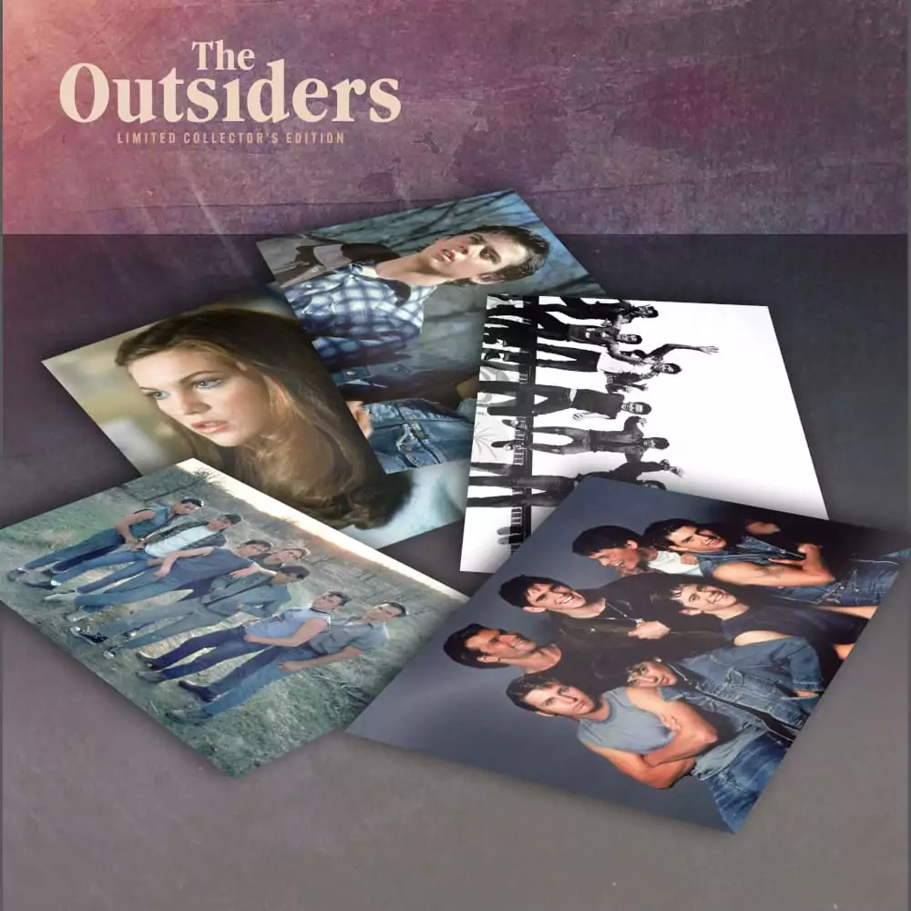 The Outsiders Charakter-Karten / Motive / Gruppenbilder mit Ralph Macchio