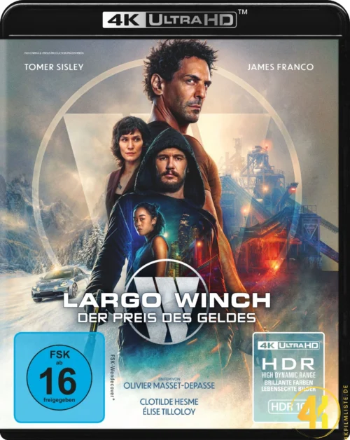 The Price of Money: A Largo Winch Adventure 4K Blu-ray