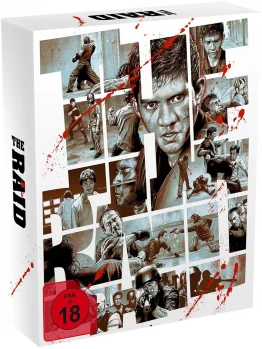 The Raid 4K Ultimate Edition Mediabook Ultra HD Blu-ray Disc